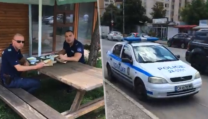 Младеж пипна полицаи в нарушение, но му се стъжни