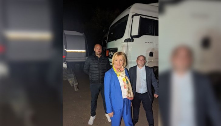 Мая Манолова показа украинските цистерни, изнасящи петрол за Украйна (Видео)